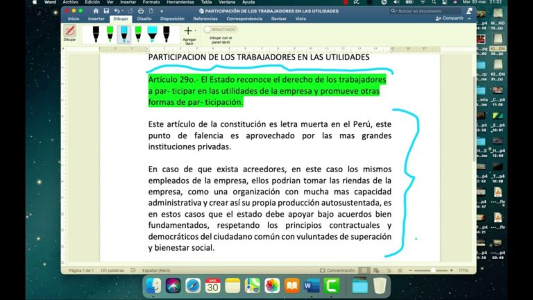 Entendiendo el artículo 29 de la Constitución Política del Perú: Derecho a Participación en las Utilidades de Empresas