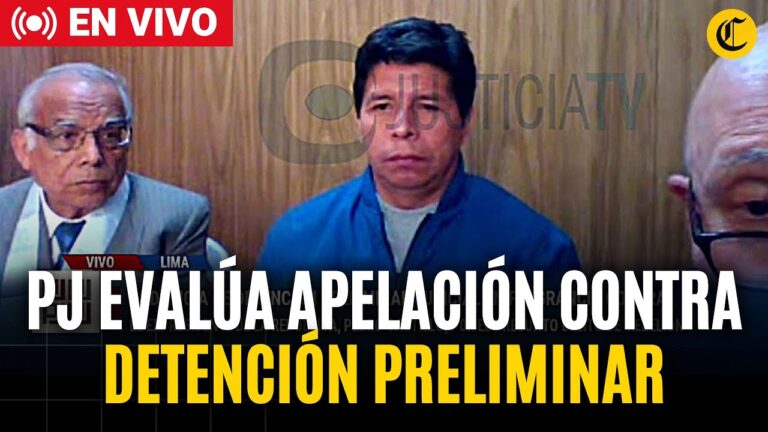 Audiencia Preliminar de Pedro Castillo en Vivo: Cobertura Detallada del Caso de Rebelión