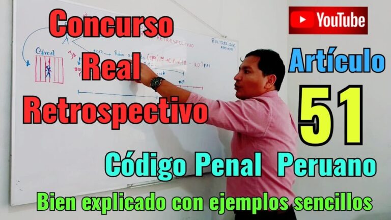 Entendiendo el Artículo 51 del Código Penal peruano: análisis completo sobre el concurso real retrospectivo