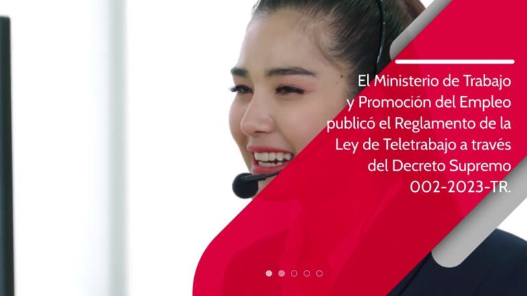 Todo sobre la Ley 31572: Guía actualizada del reglamento de teletrabajo en 2023